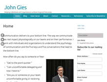 Tablet Screenshot of johngies.com